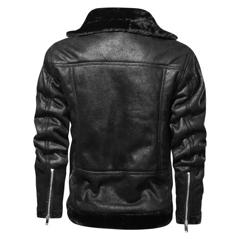 Vestes en Cuir et Fourrure pour Homme – Confort et Élégance
