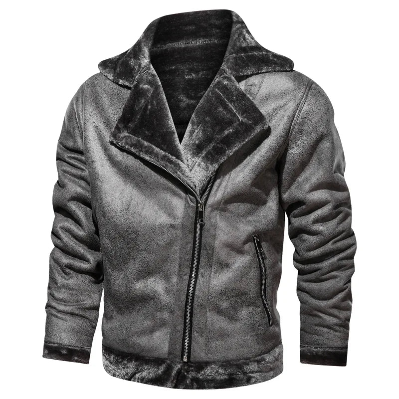 Vestes en Cuir et Fourrure pour Homme – Confort et Élégance