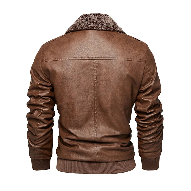 Blouson en Cuir Homme – Style & Chaleur