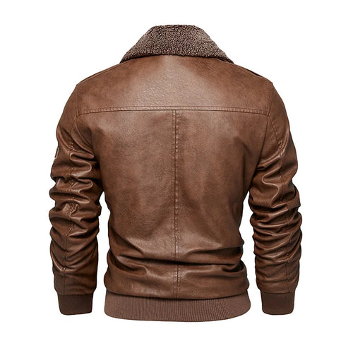 Blouson en Cuir Homme – Style & Chaleur
